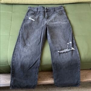 Such A Game Changer Ripped Pleated Trouser Jeans